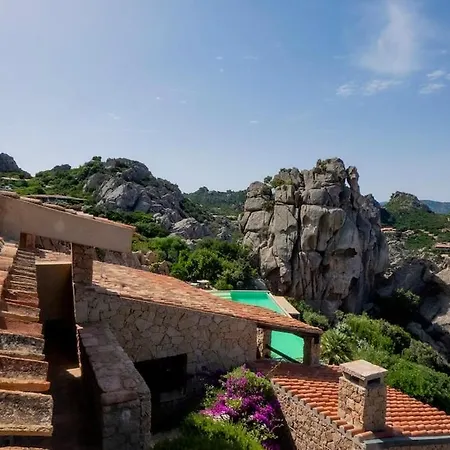 Designer Among Rocks, Art And Endless Blue *