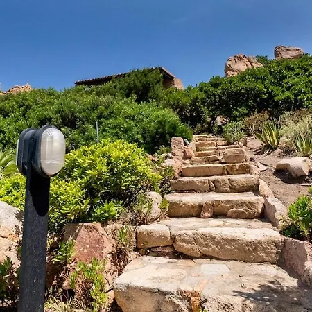Designer Among Rocks, Art And Endless Blue Costa Paradiso