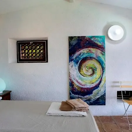 Apartman Designer Among Rocks, Art And Endless Blue Costa Paradiso