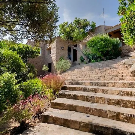 Apartman Designer Among Rocks, Art And Endless Blue Costa Paradiso