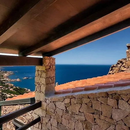 Designer Among Rocks, Art And Endless Blue Costa Paradiso